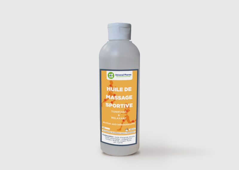 Huile de massage sportive (250ml)